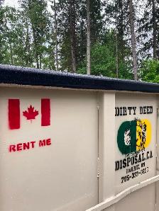 12 yd Barrie Bin Rental Special - Dirty Deeds done dirt cheap!