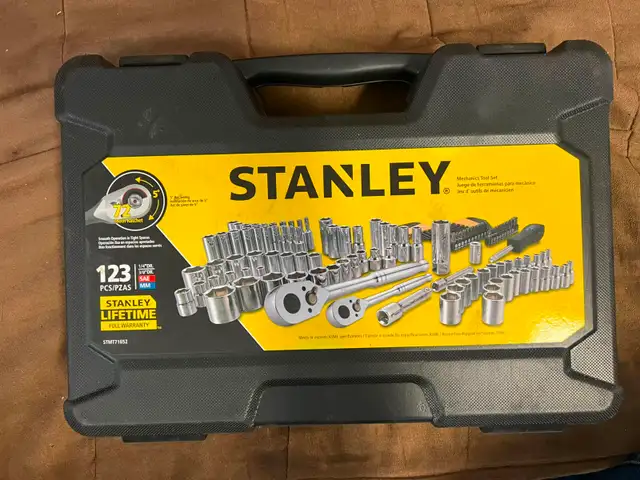 2 Sets: Stanley Professional Mechanics Tool
