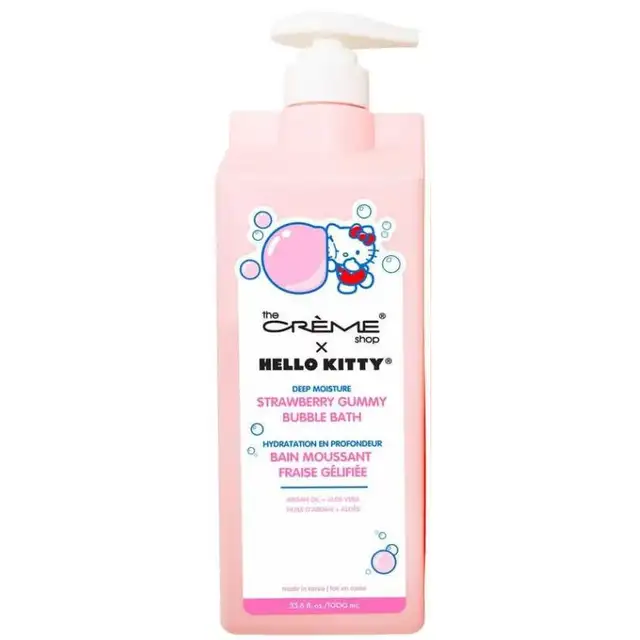 The Crème Shop Hello Kitty Sweet N' Juicy Bubble Bath Strawberry