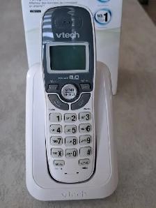 TÉLÉPHONE SANS FILS VITECH BLANC. M