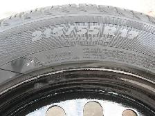 MICHELIN 215/55R17 GreenX Studless Snow Tires with Rims - Photo 4