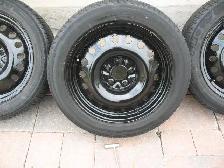 MICHELIN 215/55R17 GreenX Studless Snow Tires with Rims - Photo 6