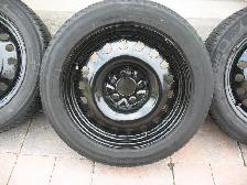 MICHELIN 215/55R17 GreenX Studless Snow Tires with Rims - Photo 9