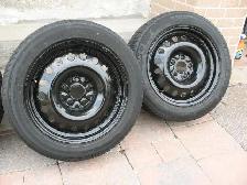 MICHELIN 215/55R17 GreenX Studless Snow Tires with Rims - Photo 10