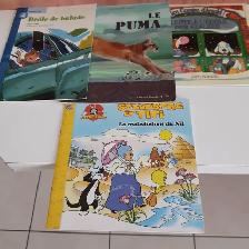 4LIVRES NEUFS ENFANTS$5.00CH: DROLE BALADE,LEPUMA,LES COPAINS,LA