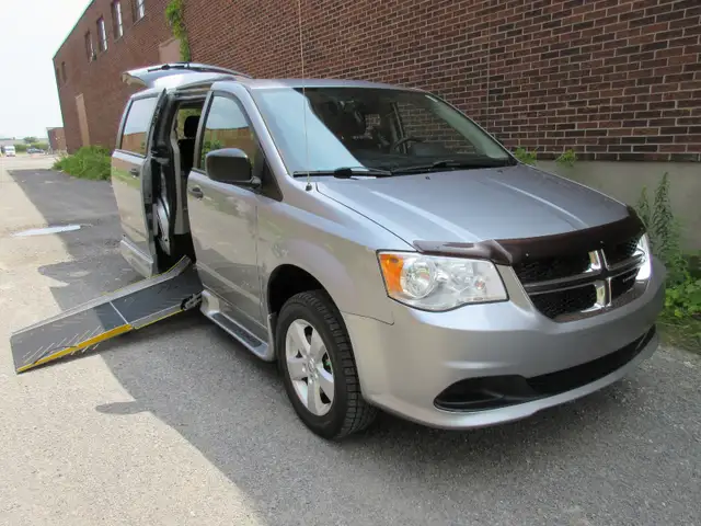 WHEELCHAIR VAN ADAPTE, 2019 GRAND CARAVAN- EXCELLENT CONDITION.