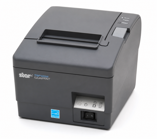NEW Star  TSP143LAN Grey Ethernet Thermal Receipt Printer