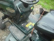 TRACTEUR À GAZON - Photo 8