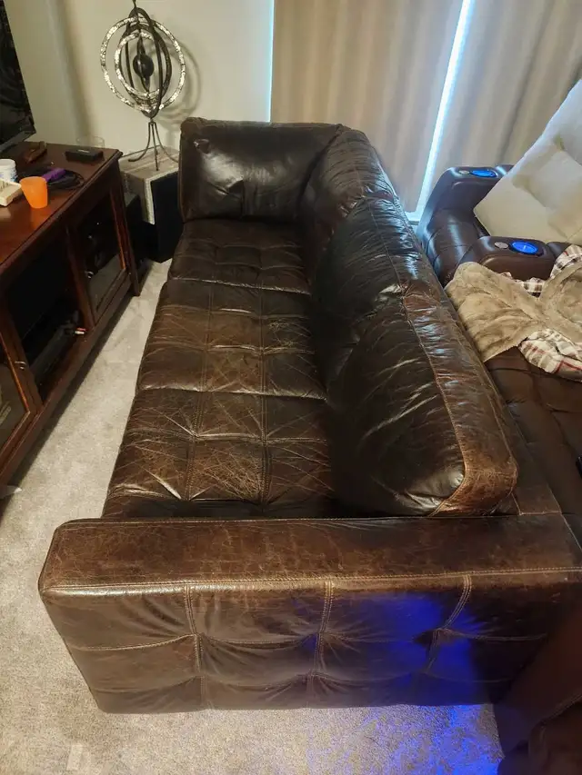 Leather Couch