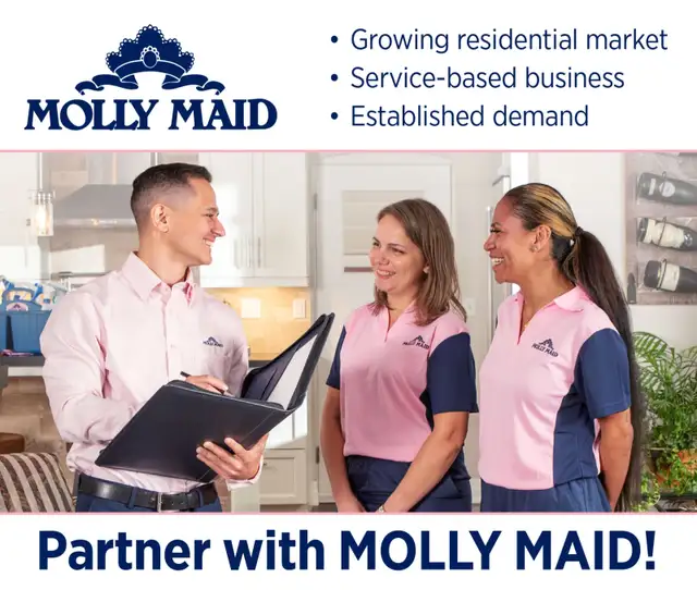 Start Your Own MOLLY MAID Franchise in Woodstock!