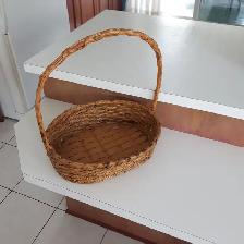 3 BEAUX GRANDS PANIERS NEUFS EN OSIER: $10.00 CHACUN - Photo 2