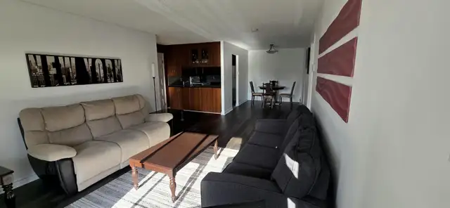Freshly Renovated Open-Concept 2-Bedroom Condo in Downtown Hull