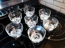 Glass Ice Cream/Dessert Bowls  (X7) - Photo 4