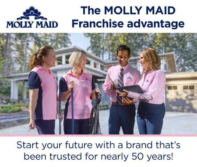 Own an Established MOLLY MAID Franchise in Kelowna!