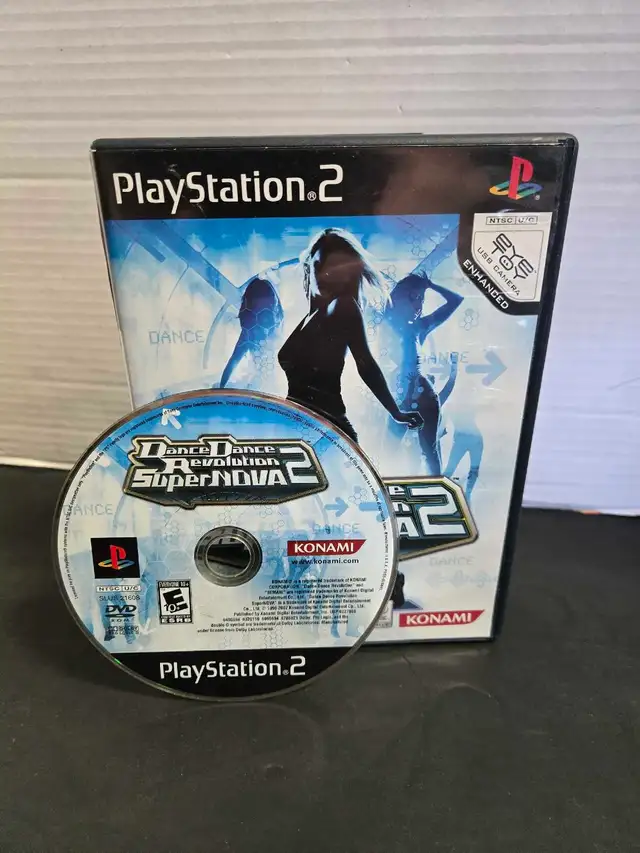 PS2 Dance Dance Revolution Supernova 2