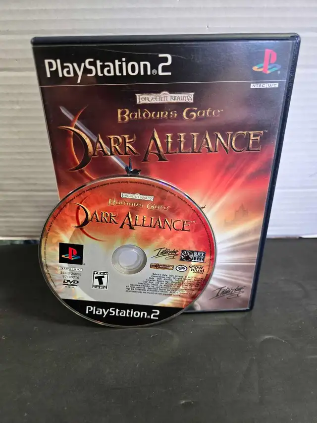 PS2 Baldurs Gate Dark Alliance