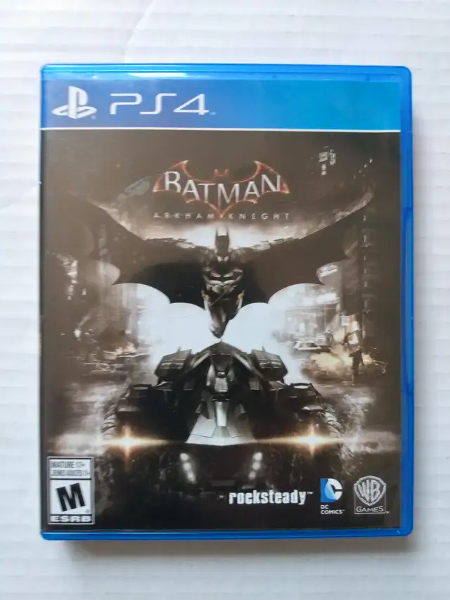 BATMAN ARKHAM KNIGHT PS4 GAME FOR PLAYSTATION 4 MINT CONDITION