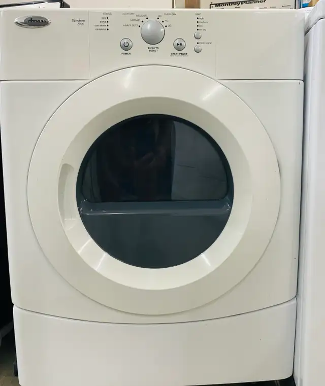 Large Amana Electric Dryer