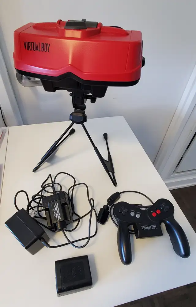 Complete Virtual Boy Console with 11 Games