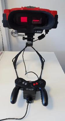Complete Virtual Boy Console with 11 Games - Photo 4