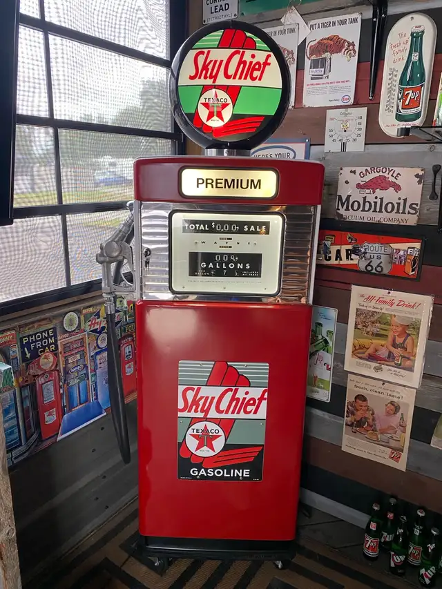 1956 Restored Gas Pump