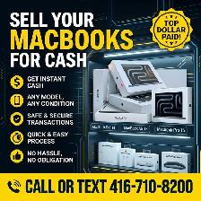 Sell Your MacBook Pro or Air – Cash in Hand!