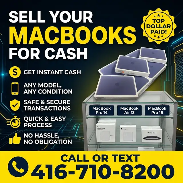 Top Dollar Paid for Apple MacBooks (Air & Pro)
