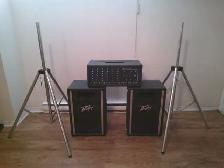 PROFESSIONAL PEAVEY 6 TRACK SOUND SYSTEM AND 2 AUDIOTECHNICA MIC - Photo 2