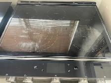 Cuisinière stainless encastrable vitrocéramique Whirlpool - Photo 2