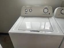 Laveuse sécheuse traditionnelles blanches Amana - Photo 2