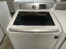 Laveuse sécheuse top load grande capacité sans agitateur Samsung - Photo 2