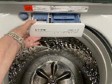 Laveuse sécheuse top load grande capacité sans agitateur Samsung - Photo 3