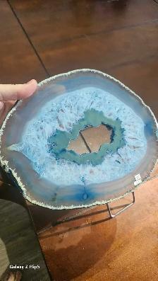Grande tranche d'Agathe bleu - Photo 5