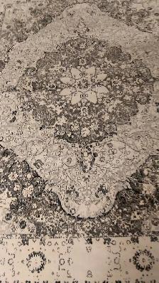 Grey Area Rug 7'10' x 10' – Modern/Boho (World Rug Gallery) - Photo 3