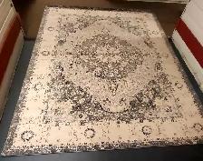 Grey Area Rug 7'10' x 10' – Modern/Boho (World Rug Gallery) - Photo 4
