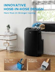 Brand New Midea Duo Portable 14,000BTU Air Conditioner For Sale - Photo 4