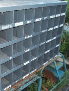 Pigeon Hole Storage Unit.40 Bins.Welded Steel Construction - Photo 2