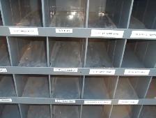 Pigeon Hole Storage Unit.40 Bins.Welded Steel Construction - Photo 4