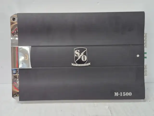(N9750213) Sound Ordnance M-1500 1 Channel Power Amplifier