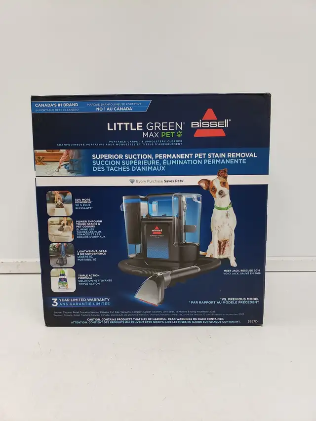 (9921698) Bissell 3857D Little Green Max Pro