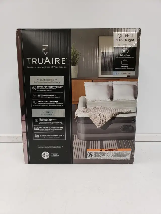 (9921694) Truaire 64095CA Queen 18' Mattress