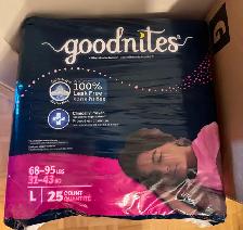 Lot de 375 GoodNites Sous-vêtements nocturne - Photo 2