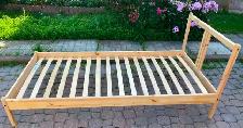 Solid Wood Single Bed Frame 85
