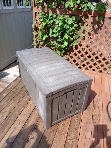 Table and 6 Chairs with Cushions and Outdoor Storage - Photo 5