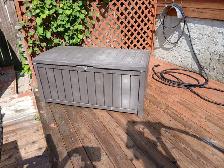 Table and 6 Chairs with Cushions and Outdoor Storage - Photo 6