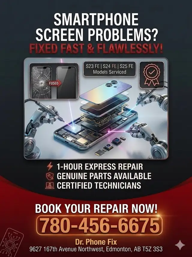 BEST MOBILE PHONE REPAIR SERVICE IN EDMONTON (780-456-6675)