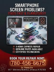 BEST MOBILE PHONE REPAIR SERVICE IN EDMONTON (780-456-6675)