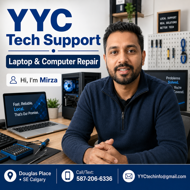 Laptop & Computer Repair – Douglas Place / SE Calgary