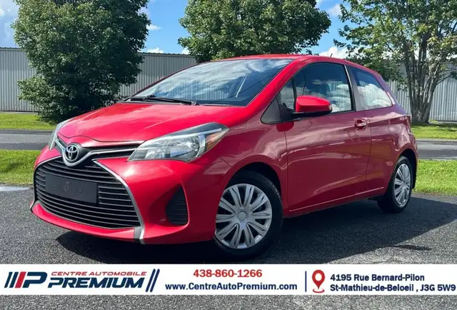 2016 Toyota Yaris FINANCEMENT MAISON