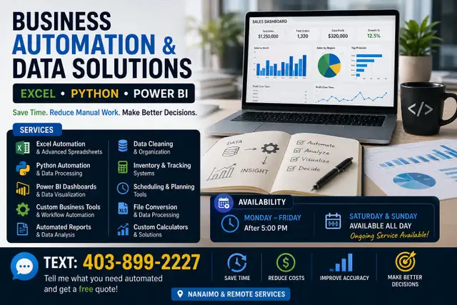 BUSINESS AUTOMATION & DATA SOLUTIONS